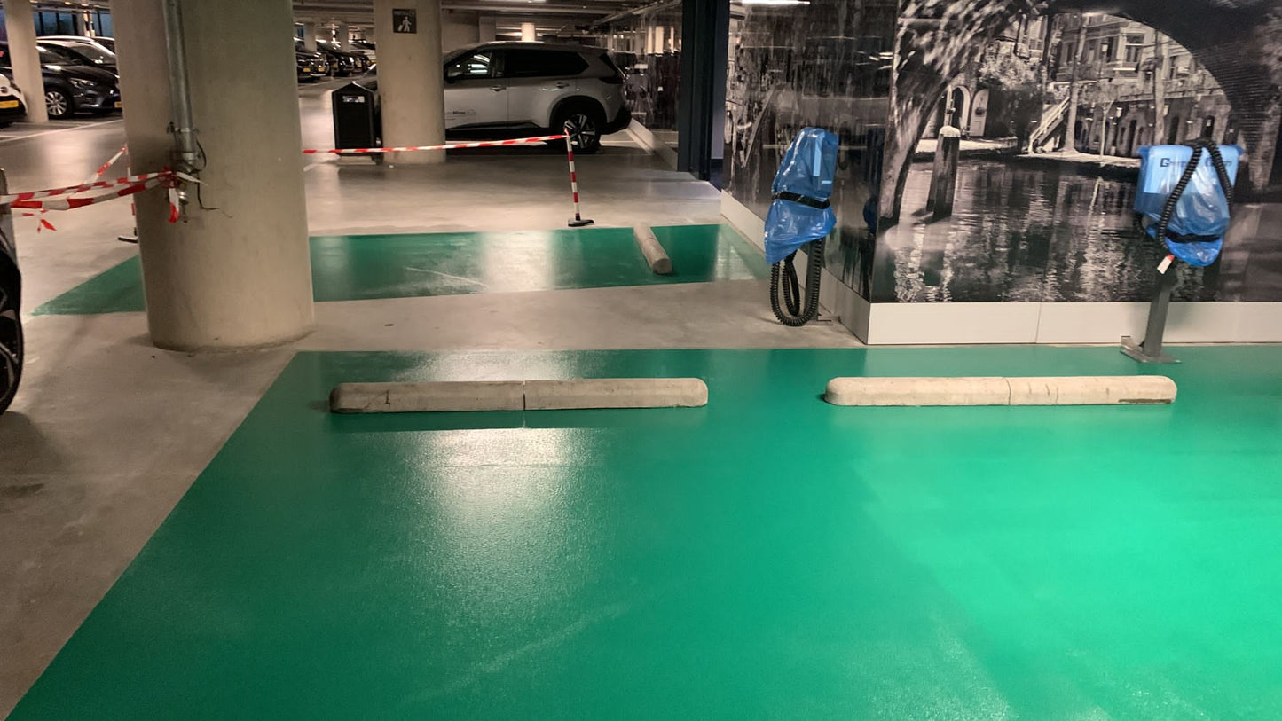 Comforpark Eco – Slijtvaste coating voor parkeergarages