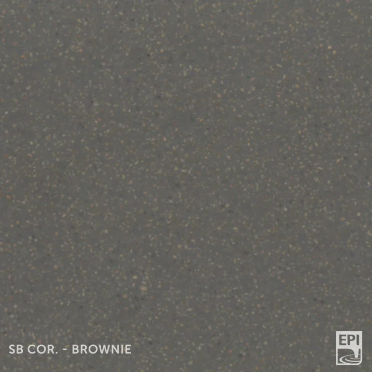 Brownie, Superbase Cortica kleur op de vloer