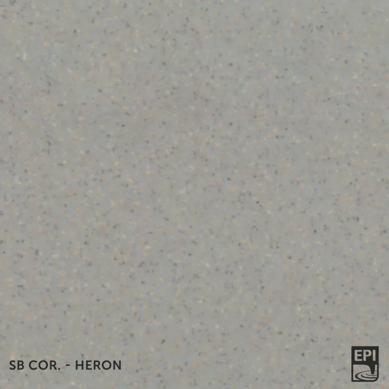 Heron, Superbase Cortica kleur op de vloer