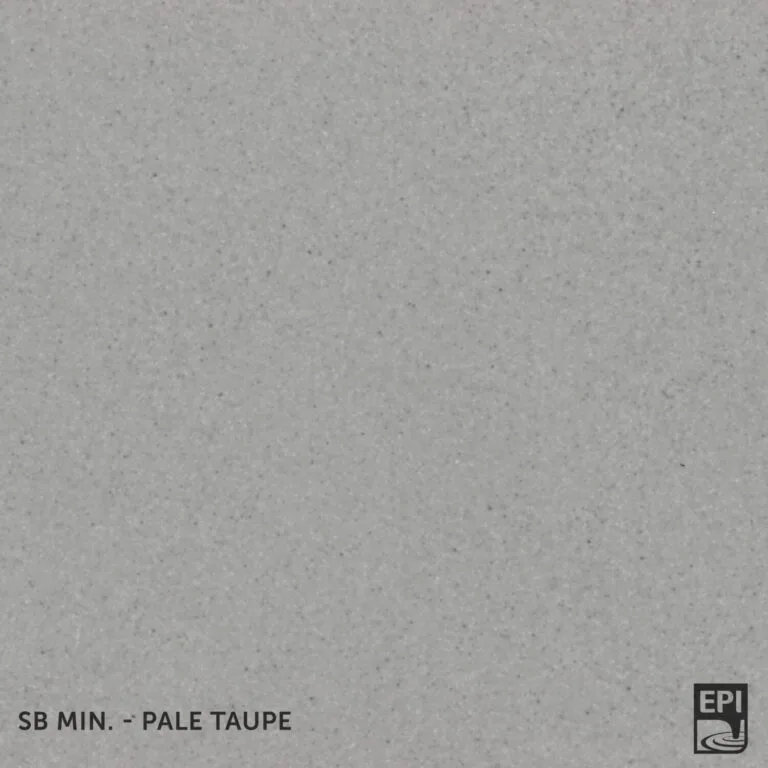 Pale-Taupe, Superbase Mineral Solid kleur op de vloer